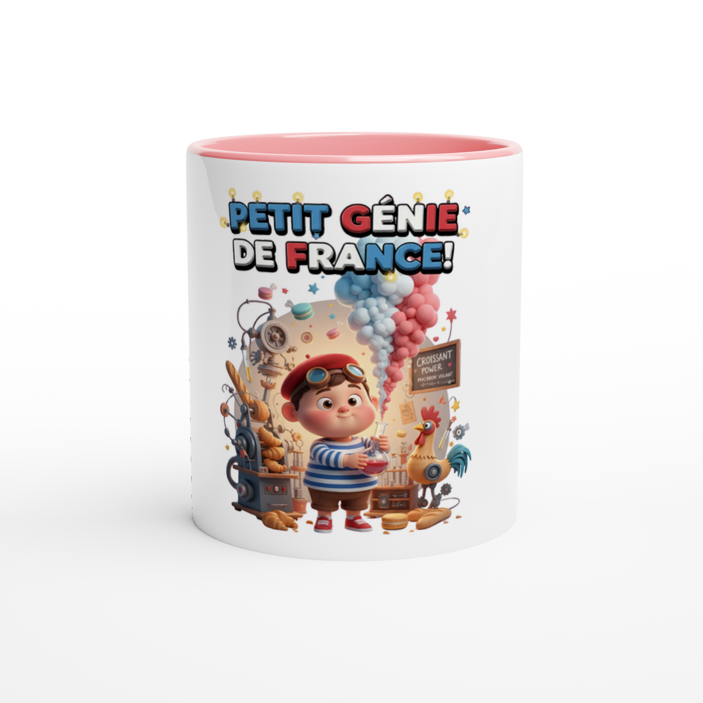 325 ml (11 oz) French Little Genius Ceramic Mug