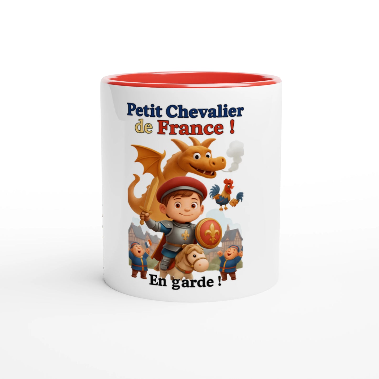 Keramikbecher Kleiner Ritter Frankreich 325 ml (11 oz)