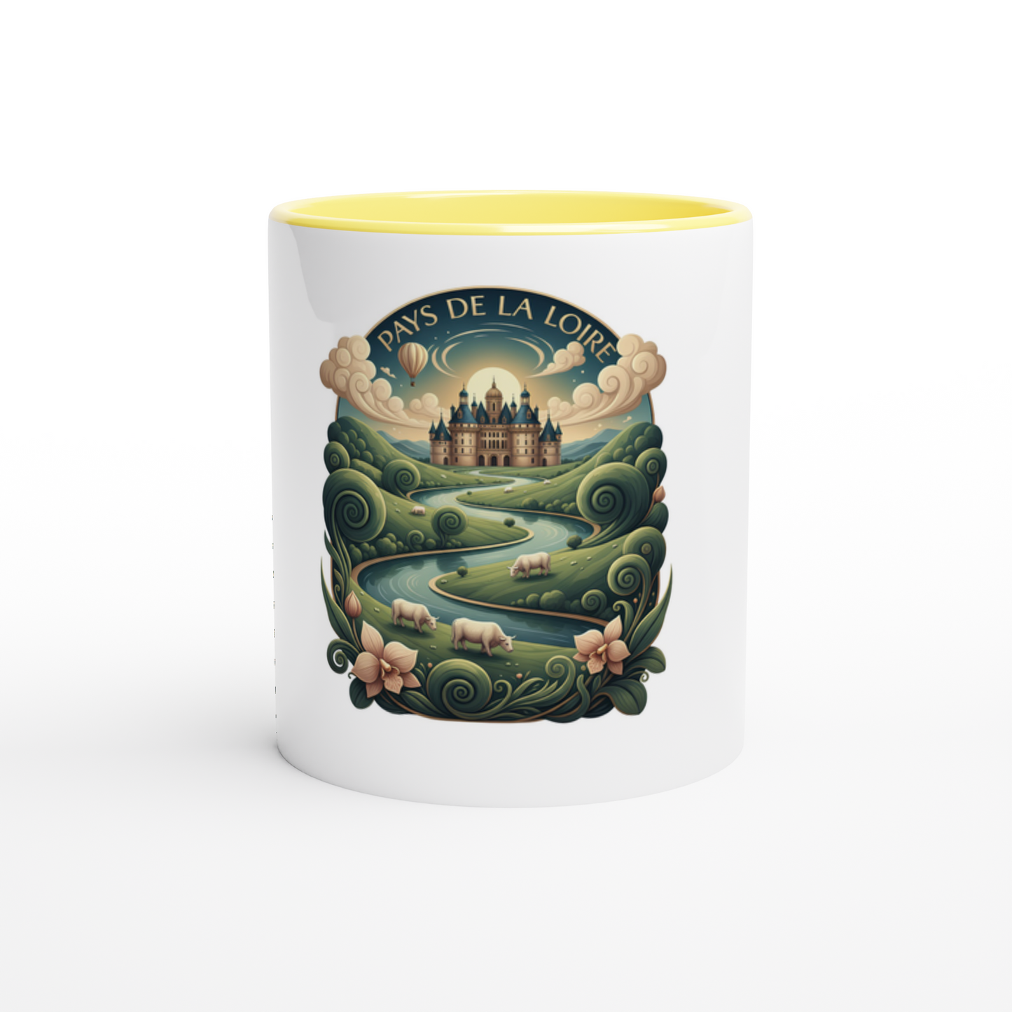 Loire Valley ceramic mug 325 ml (11 oz)