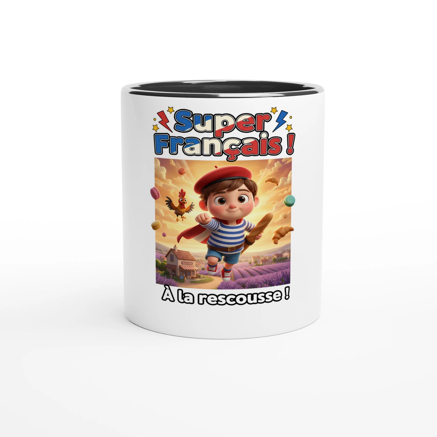 Super French ceramic mug - 325 ml (11 oz)