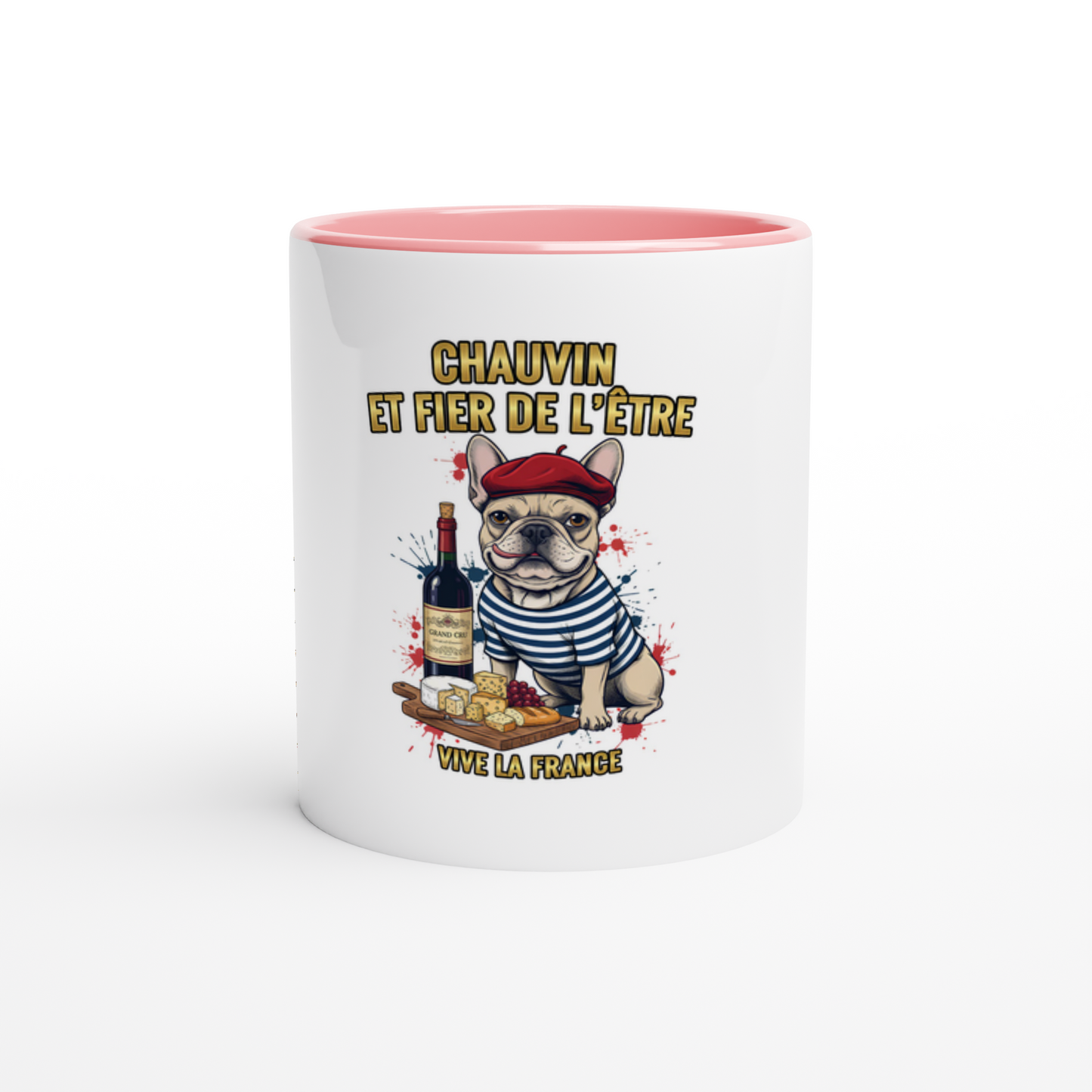 Keramikbecher mit Aufdruck „Chauvinistisch und stolz darauf“ – 325 ml (11 oz)
