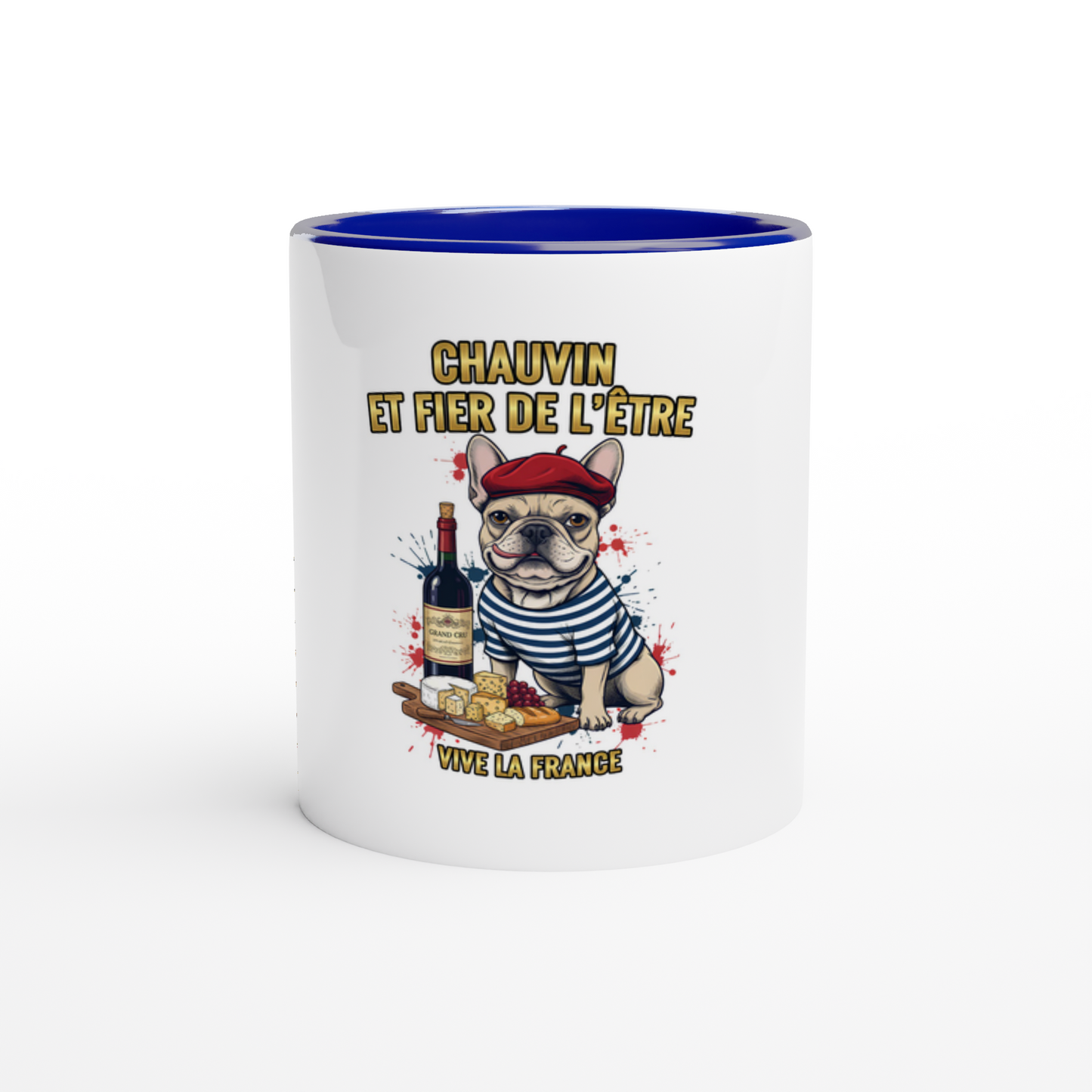 Keramikbecher mit Aufdruck „Chauvinistisch und stolz darauf“ – 325 ml (11 oz)