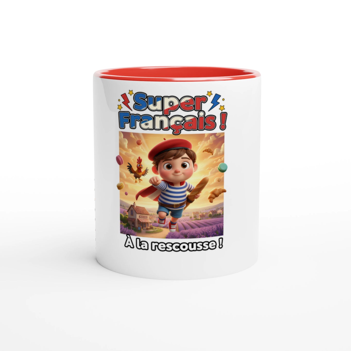 Super French ceramic mug - 325 ml (11 oz)