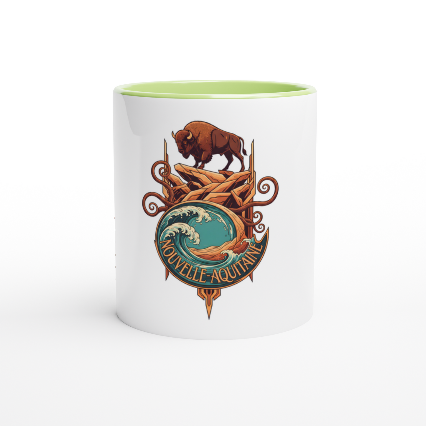 325 ml (11 oz) New Aquitaine ceramic mug