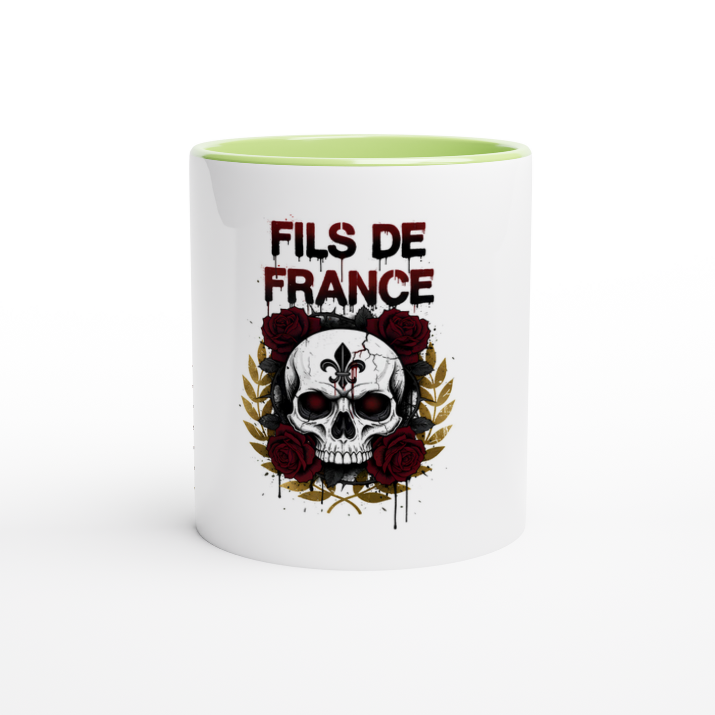 325ml (11oz) Ceramic "Fils de France" Mug