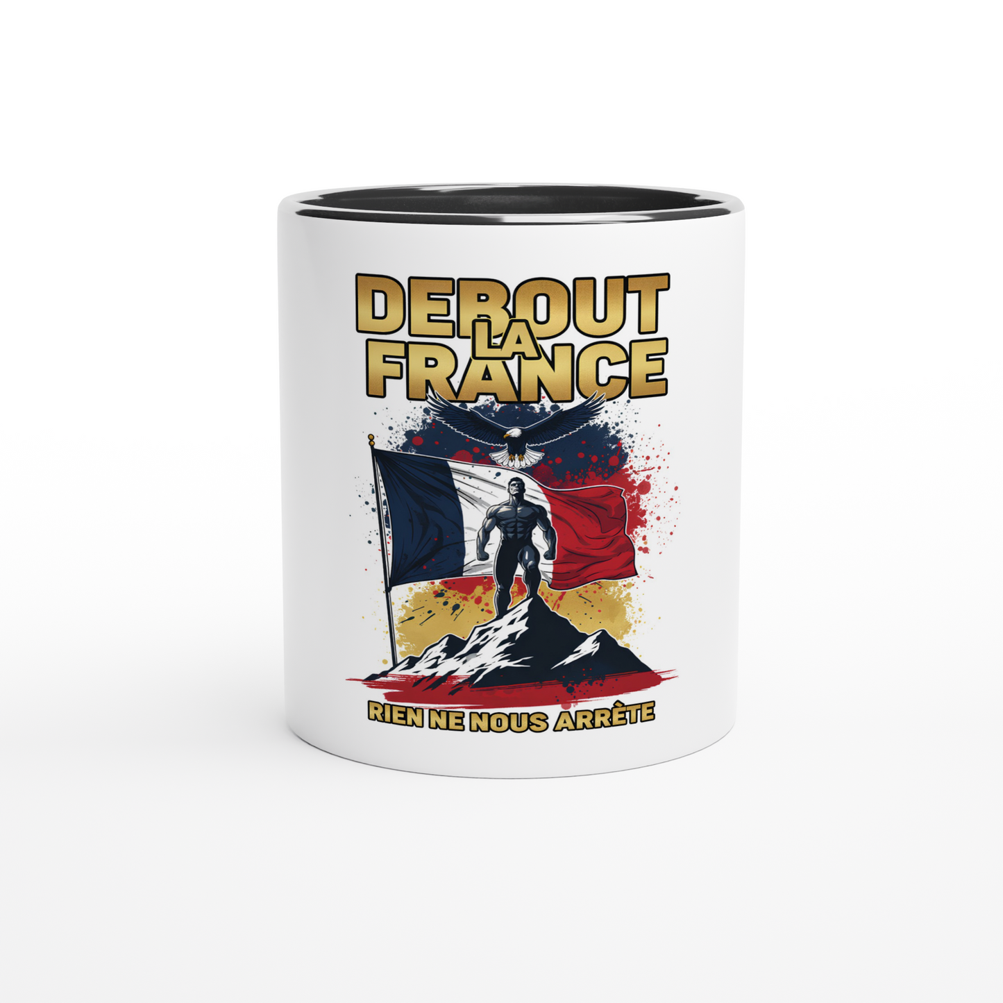 325 ml (11 oz) Keramikbecher Stehende Frankreich