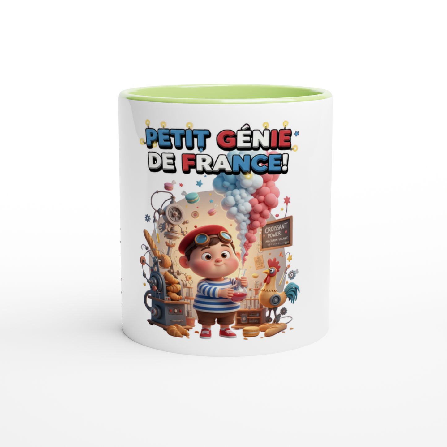 325 ml (11 oz) French Little Genius Ceramic Mug