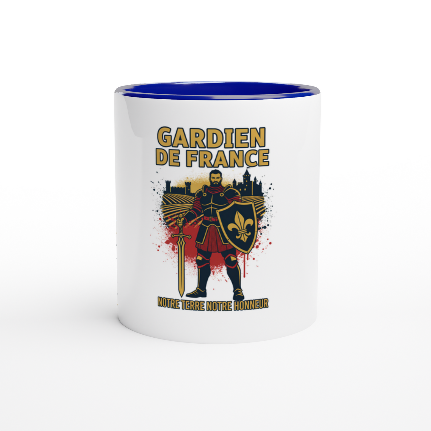 Keramikbecher Frankreich-Wächter 325 ml (11 oz)