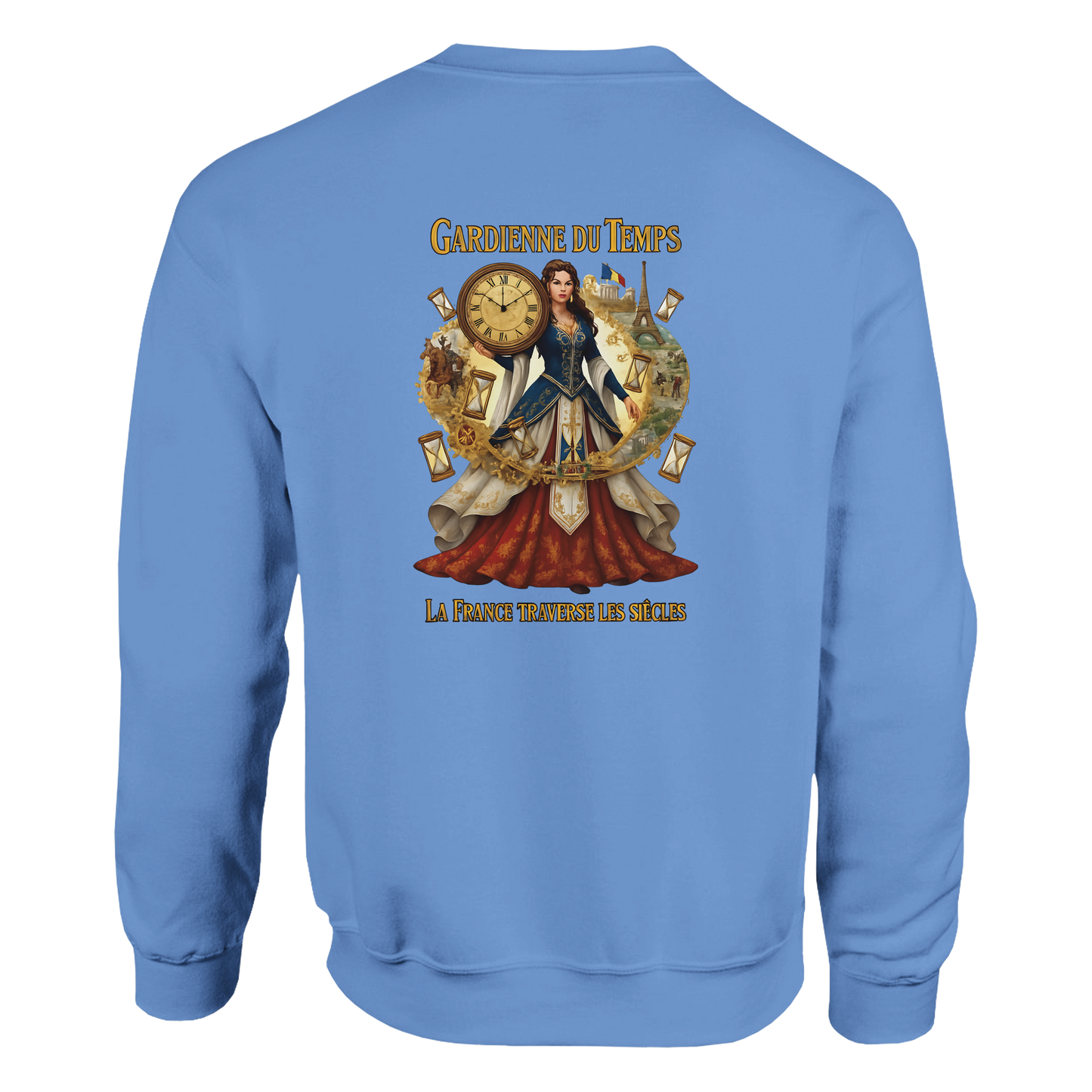 Sweat-shirt Femme Gardienne du Temps - Confort Premium et Coupe Classique