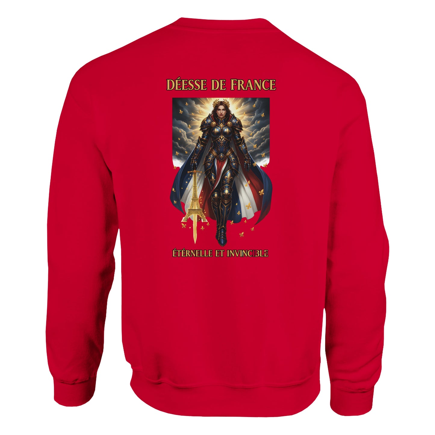 Women's Sweatshirt Goddess of France Style-French Classic Crewneck | Gildan® 18000