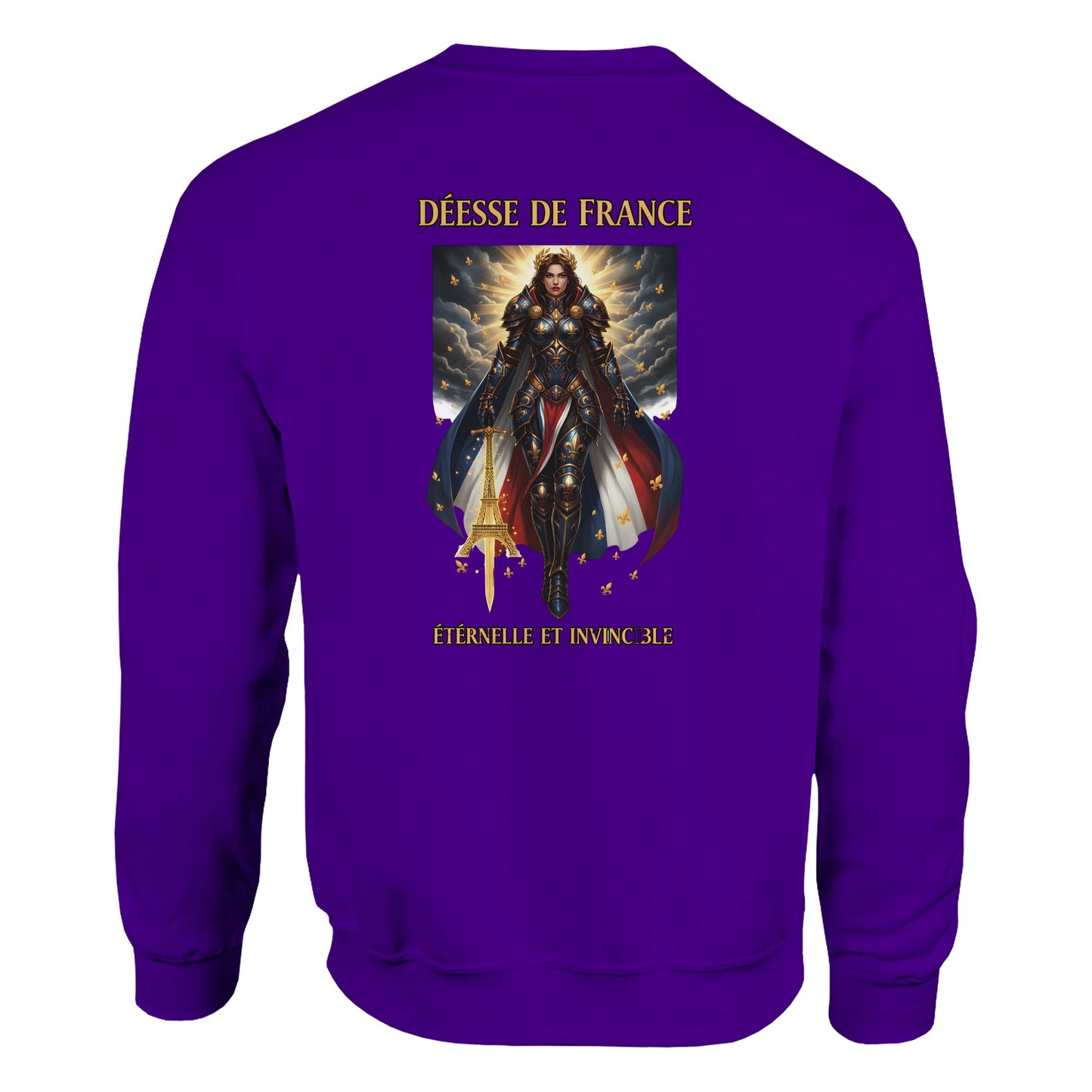 Women's Sweatshirt Goddess of France Style-French Classic Crewneck | Gildan® 18000