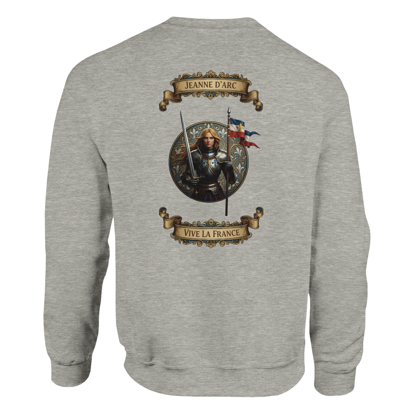 Damen-Sweatshirt Jeanne d'Arc klassischer Rundhalsausschnitt | Gildan® 18000
