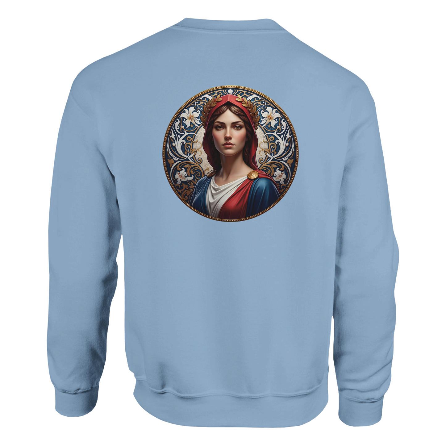 Damen-Sweatshirt Marianne klassisch Rundhals | Gildan® 18000