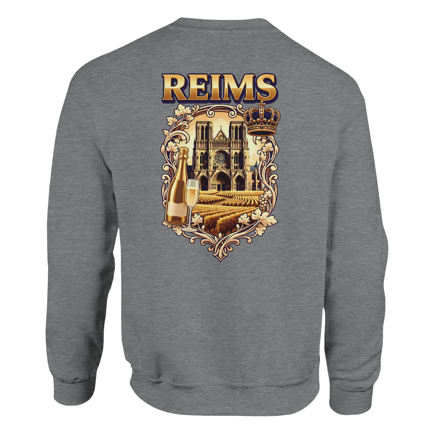 Sweat-shirt Reims Ville de France – Unisexe, Confort Classique