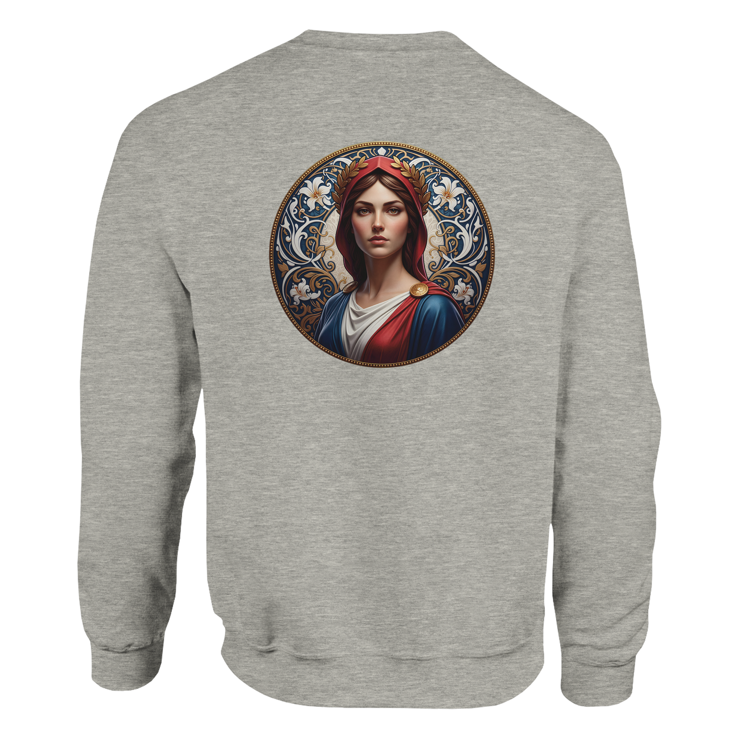 Damen-Sweatshirt Marianne klassisch Rundhals | Gildan® 18000