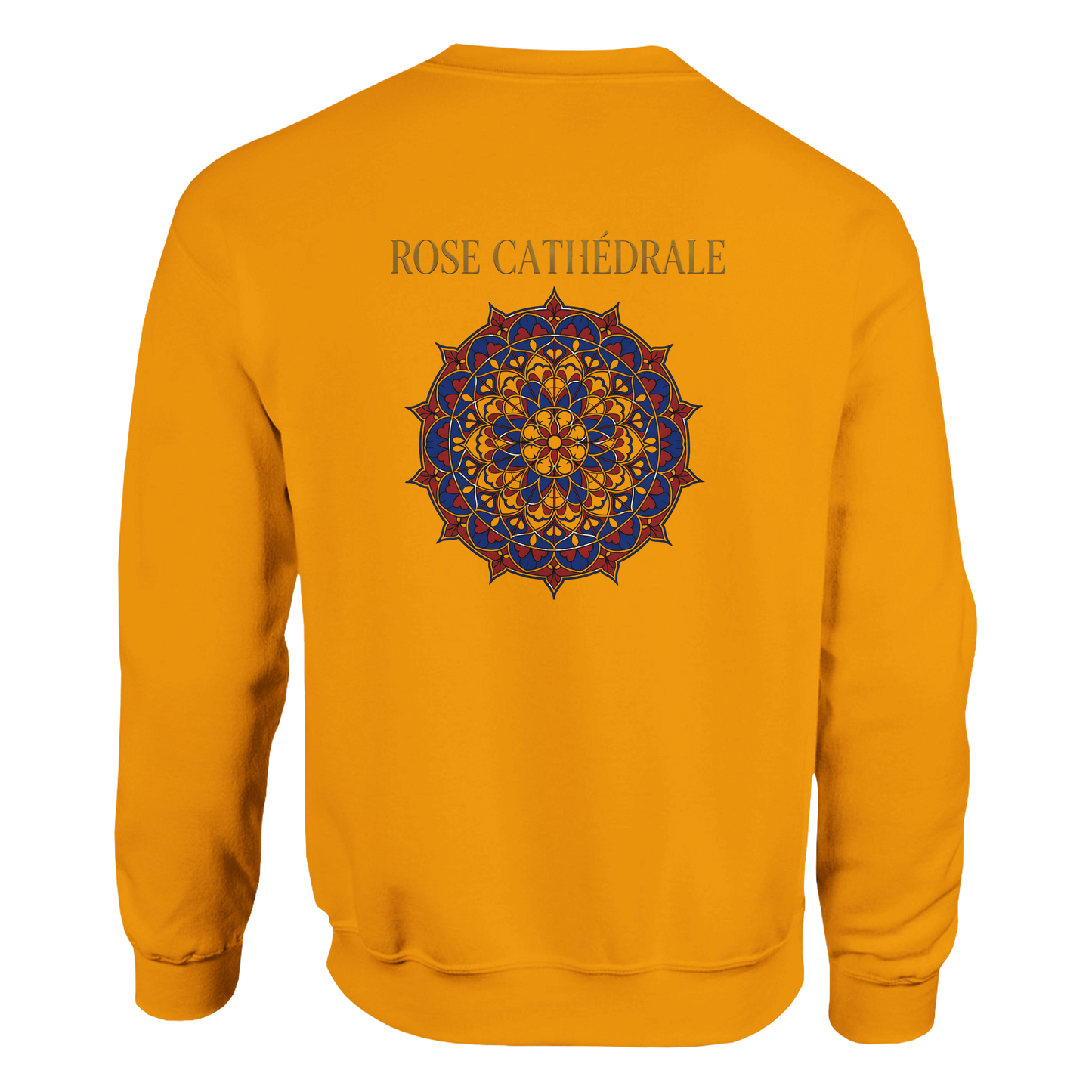 Women's Pink Classic Cathedral Crewneck Sweatshirt | Gildan® 18000