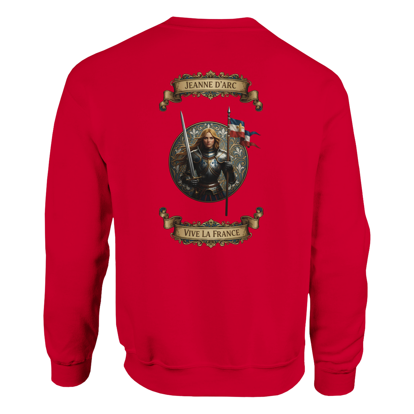 Damen-Sweatshirt Jeanne d'Arc klassischer Rundhalsausschnitt | Gildan® 18000