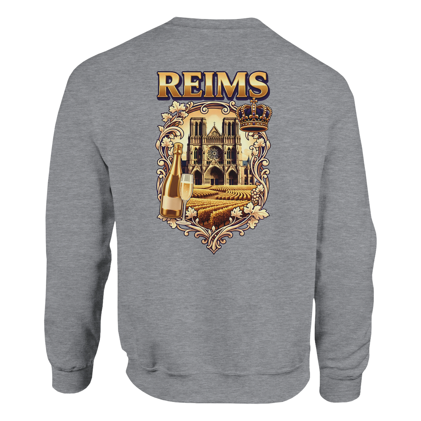 Sweat-shirt Reims Ville de France – Unisexe, Confort Classique