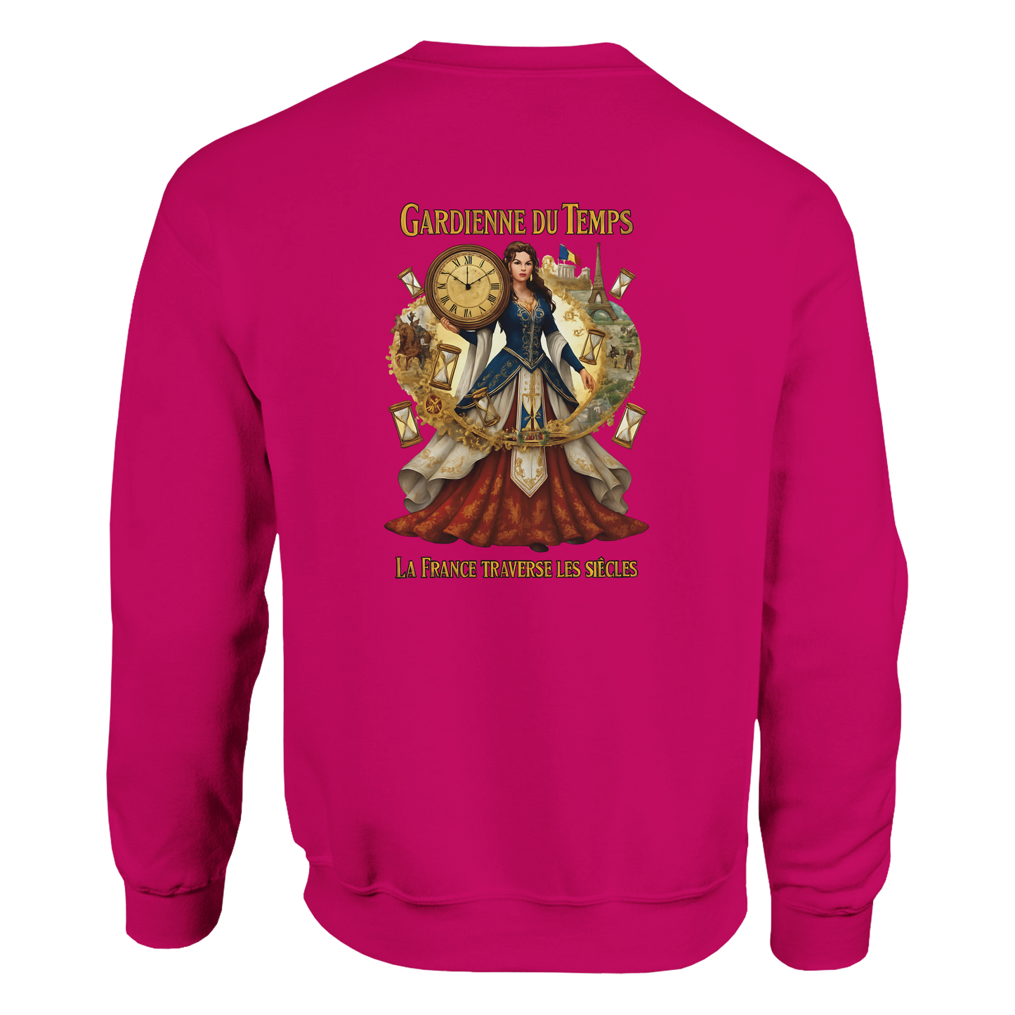 Sweat-shirt Femme Gardienne du Temps - Confort Premium et Coupe Classique