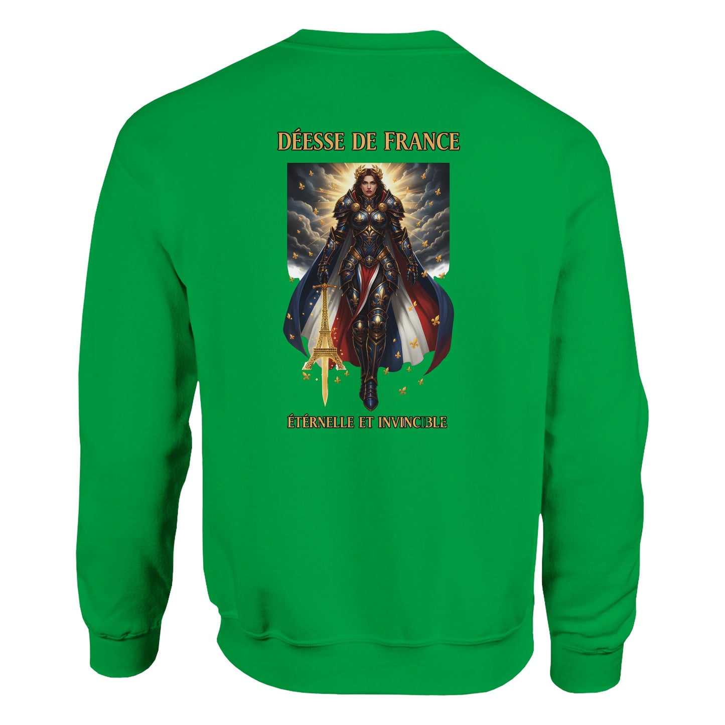 Women's Sweatshirt Goddess of France Style-French Classic Crewneck | Gildan® 18000
