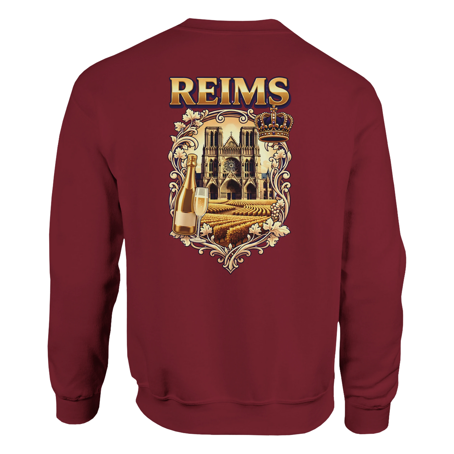Sweat-shirt Reims Ville de France – Unisexe, Confort Classique