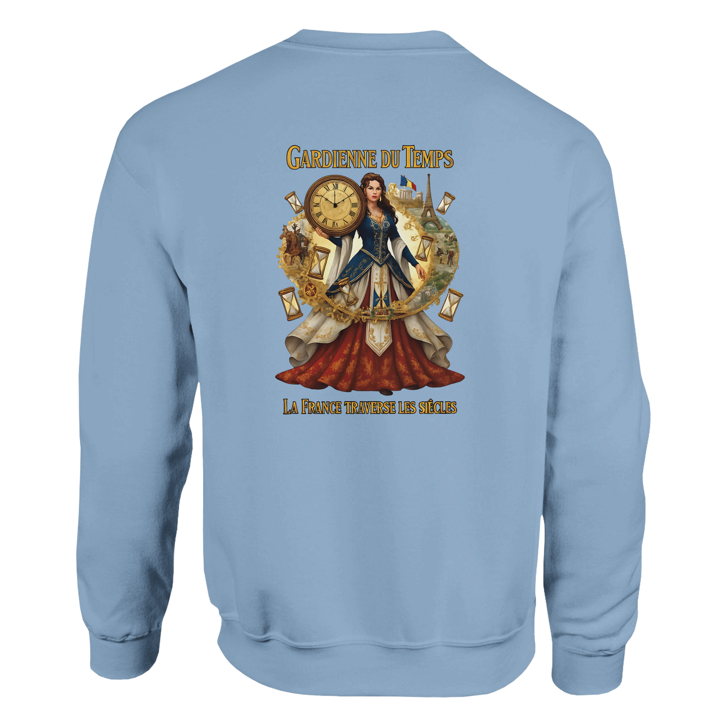 Sweat-shirt Femme Gardienne du Temps - Confort Premium et Coupe Classique