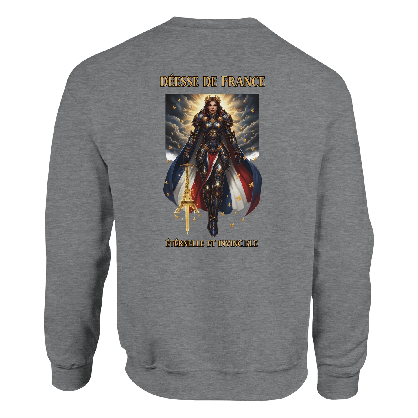 Women's Sweatshirt Goddess of France Style-French Classic Crewneck | Gildan® 18000