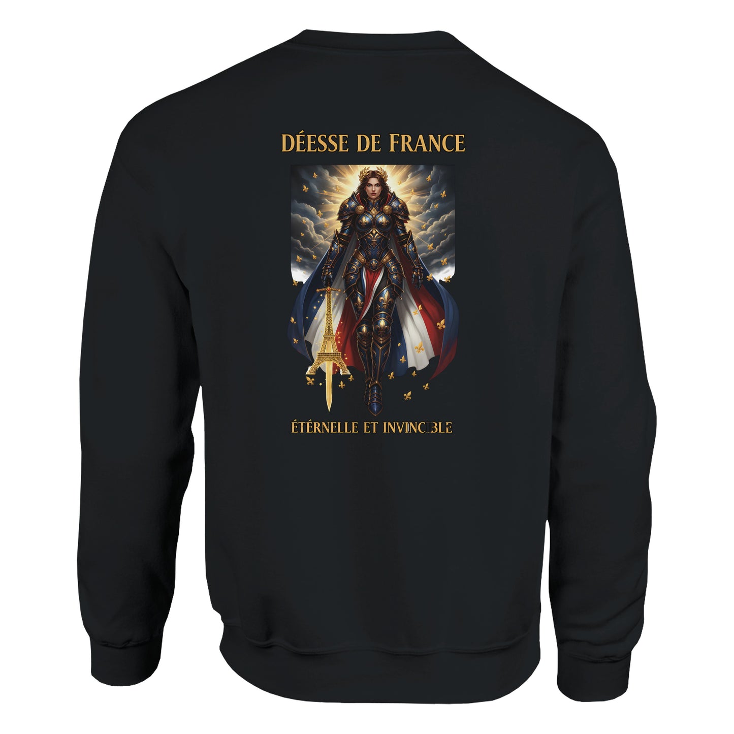 Women's Sweatshirt Goddess of France Style-French Classic Crewneck | Gildan® 18000