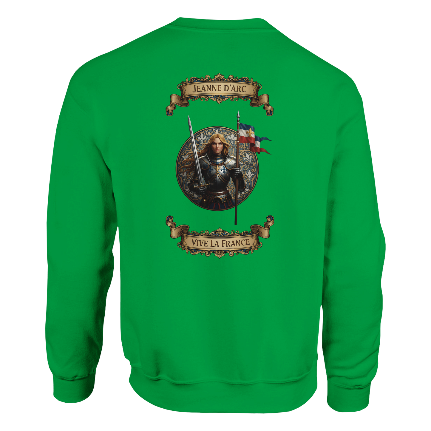 Damen-Sweatshirt Jeanne d'Arc klassischer Rundhalsausschnitt | Gildan® 18000