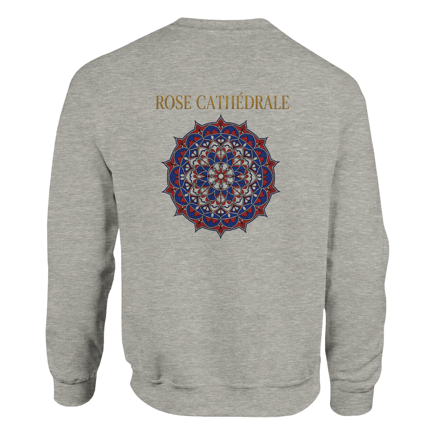 Women's Pink Classic Cathedral Crewneck Sweatshirt | Gildan® 18000