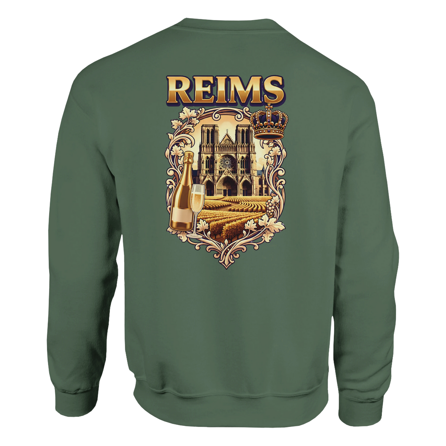 Sweat-shirt Reims Ville de France – Unisexe, Confort Classique