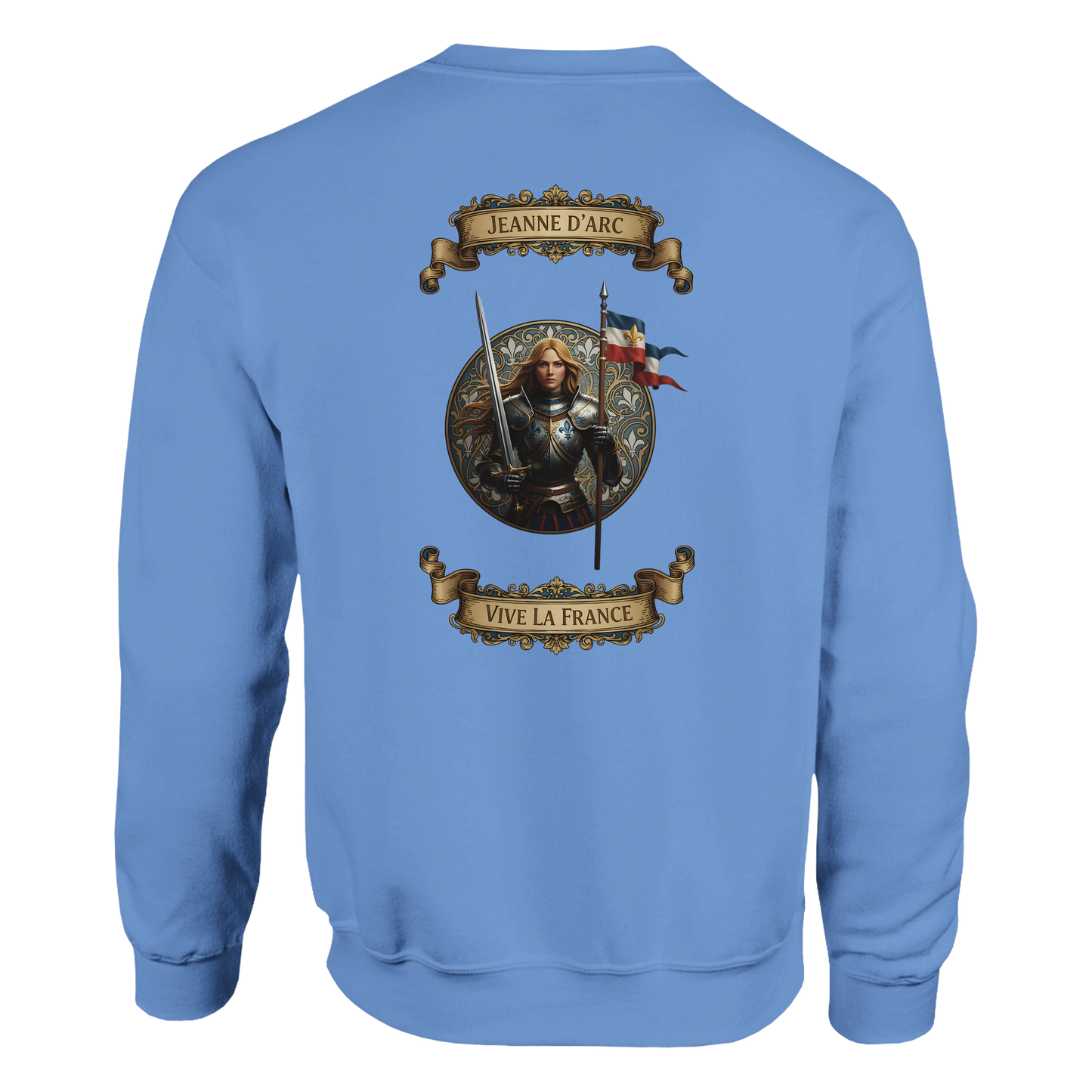 Damen-Sweatshirt Jeanne d'Arc klassischer Rundhalsausschnitt | Gildan® 18000