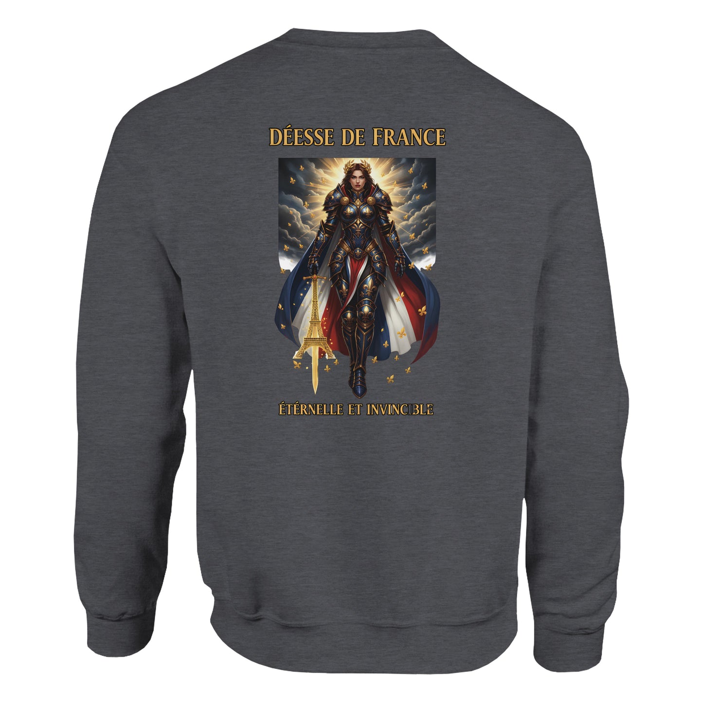Women's Sweatshirt Goddess of France Style-French Classic Crewneck | Gildan® 18000