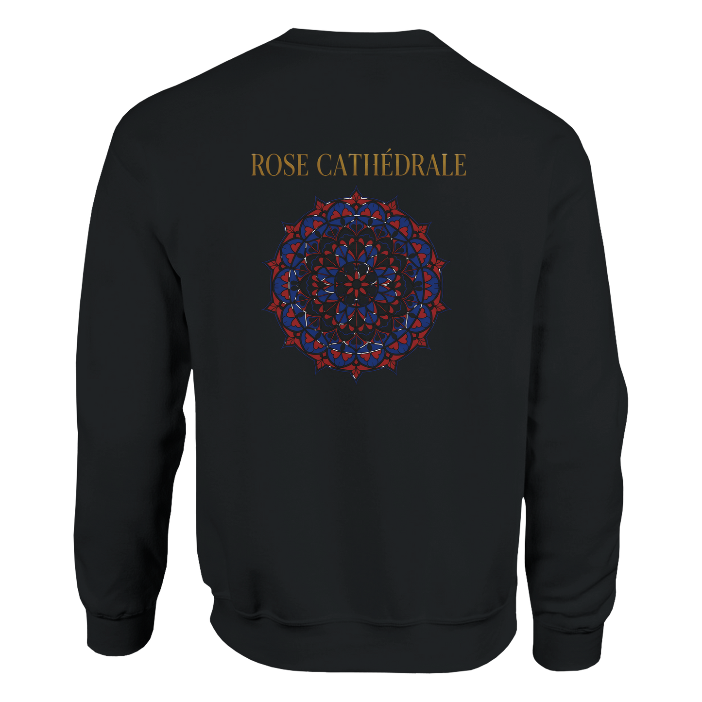 Women's Pink Classic Cathedral Crewneck Sweatshirt | Gildan® 18000
