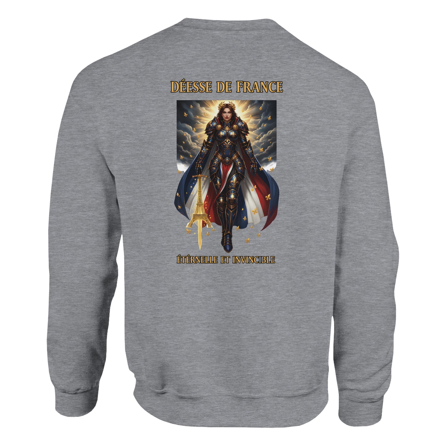 Women's Sweatshirt Goddess of France Style-French Classic Crewneck | Gildan® 18000