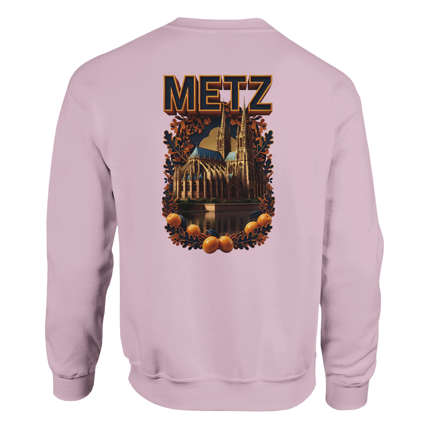 Unisex Sweatshirt Metz France City Classic Crewneck | Gildan® 18000