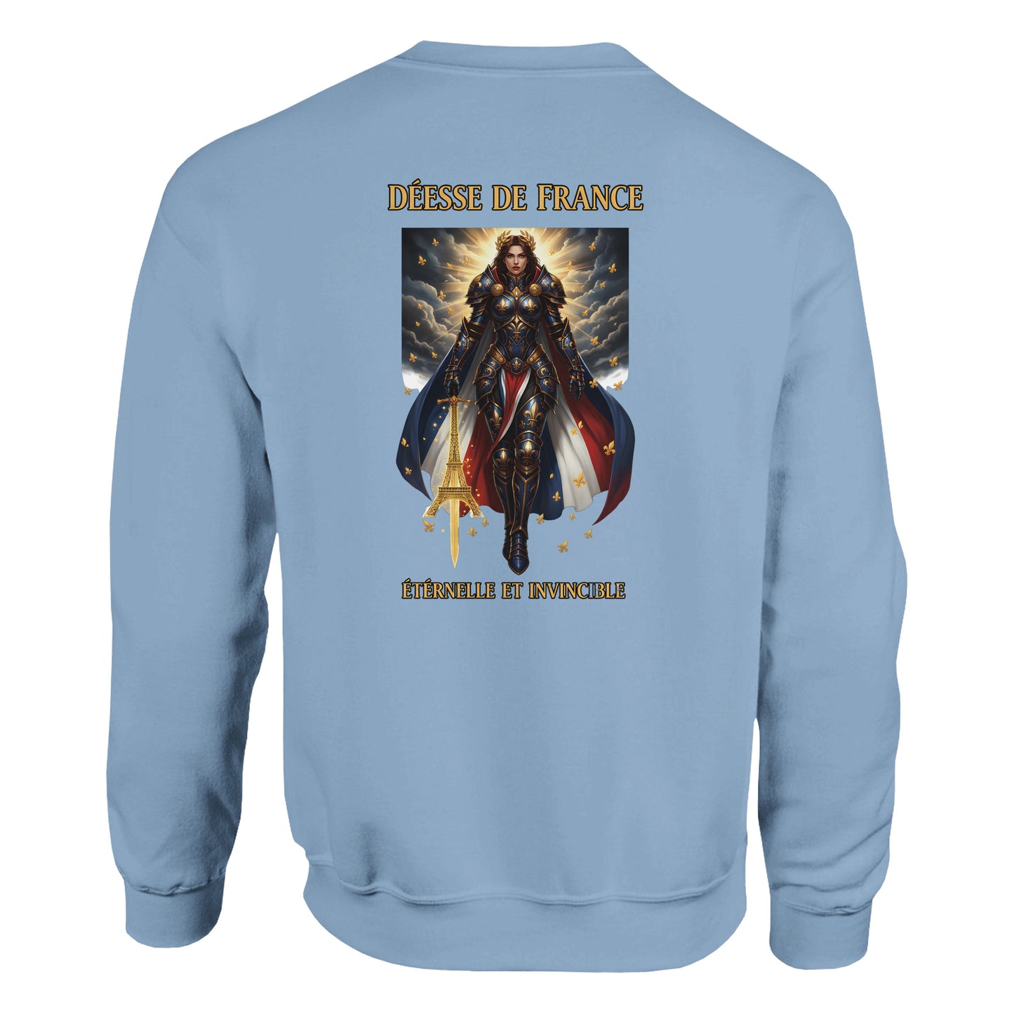 Women's Sweatshirt Goddess of France Style-French Classic Crewneck | Gildan® 18000