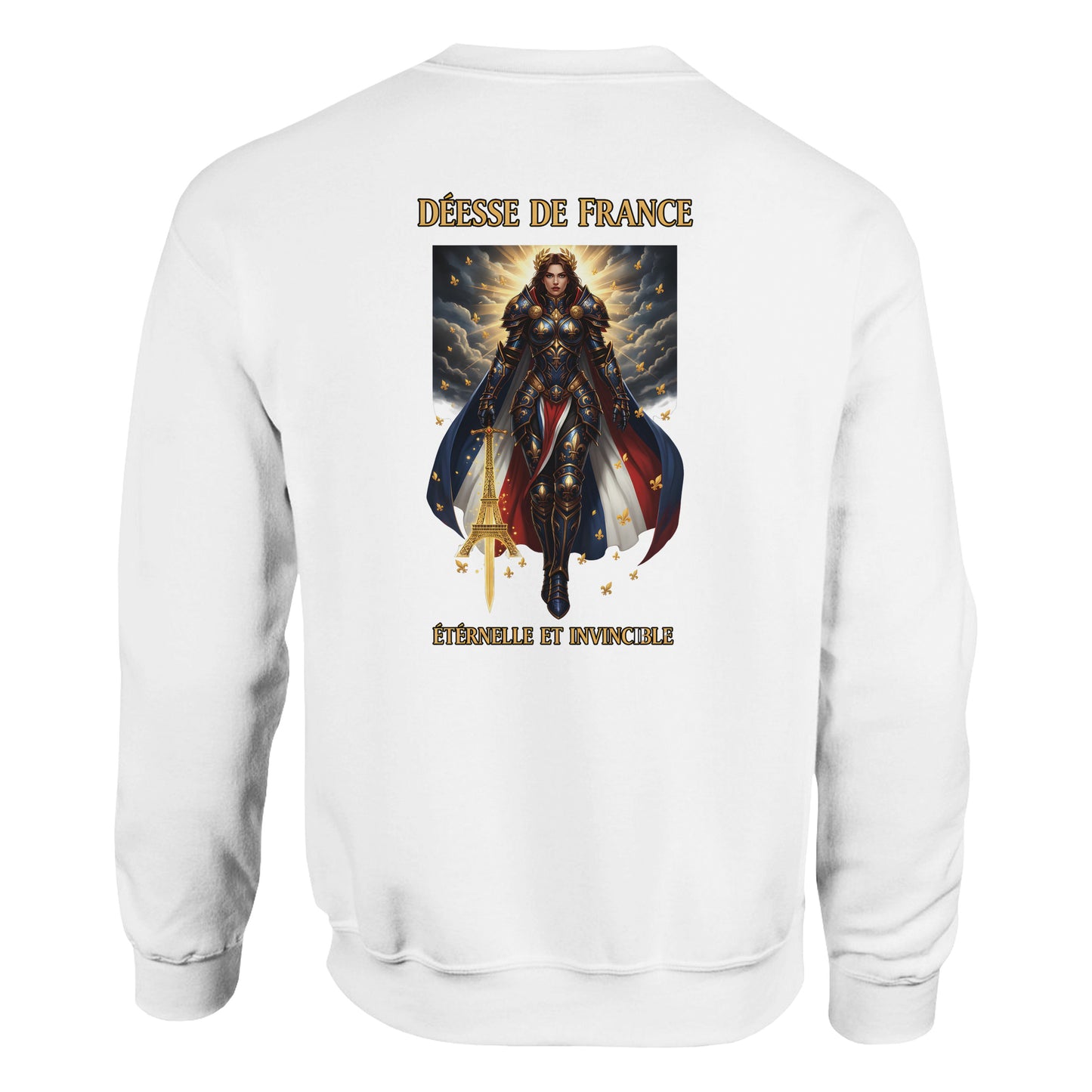 Women's Sweatshirt Goddess of France Style-French Classic Crewneck | Gildan® 18000