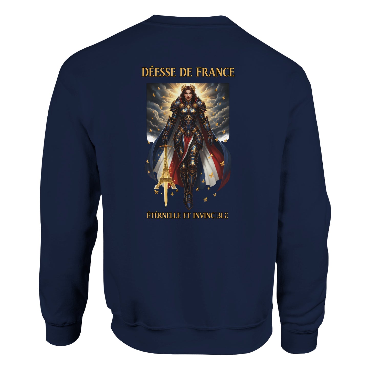 Women's Sweatshirt Goddess of France Style-French Classic Crewneck | Gildan® 18000
