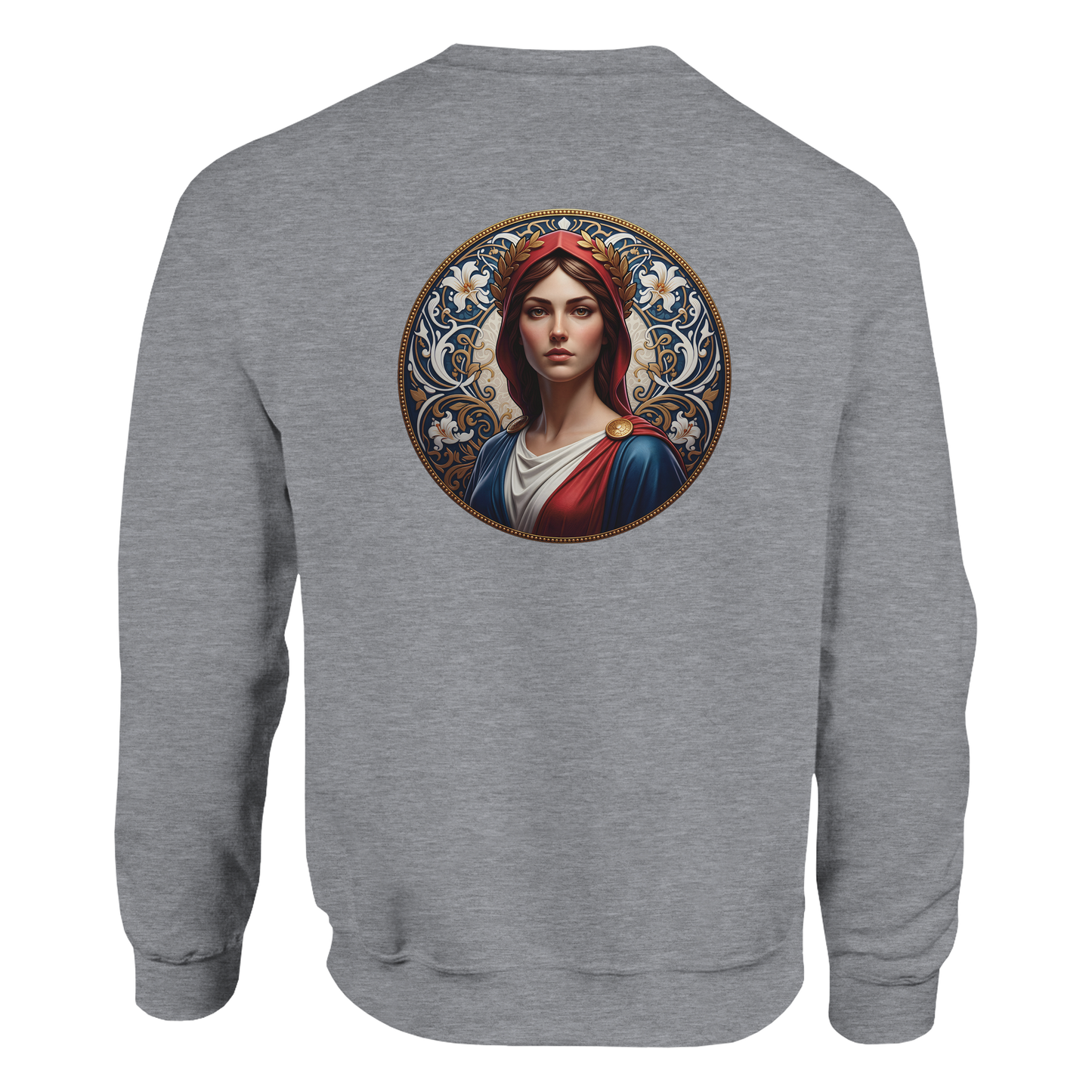 Damen-Sweatshirt Marianne klassisch Rundhals | Gildan® 18000