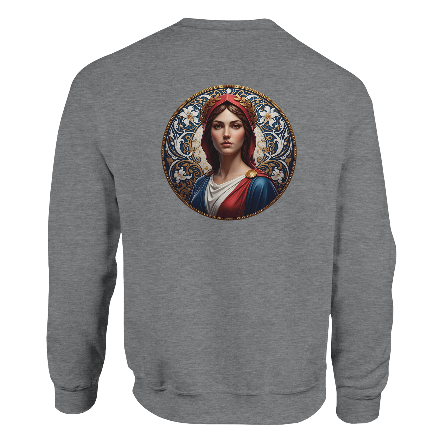 Damen-Sweatshirt Marianne klassisch Rundhals | Gildan® 18000