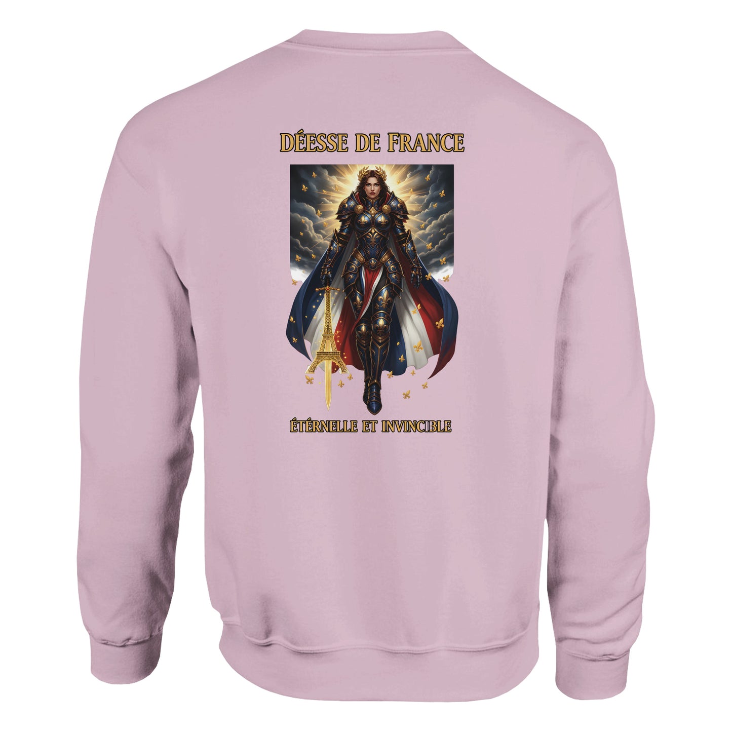 Women's Sweatshirt Goddess of France Style-French Classic Crewneck | Gildan® 18000