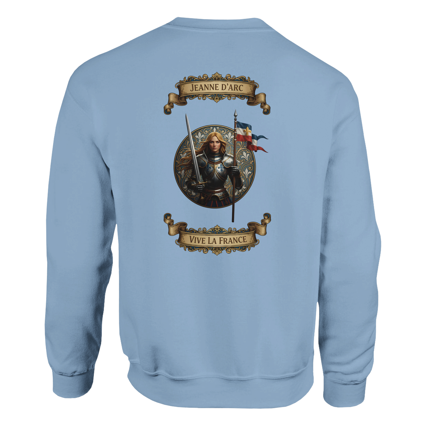 Damen-Sweatshirt Jeanne d'Arc klassischer Rundhalsausschnitt | Gildan® 18000