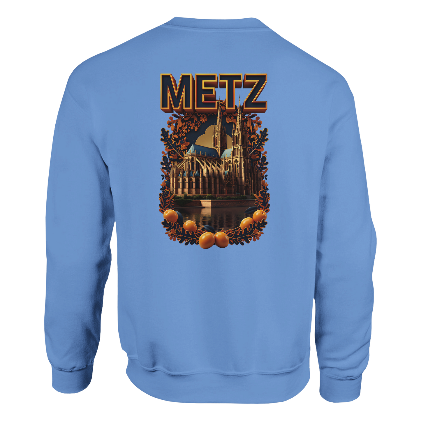 Unisex Sweatshirt Metz France City Classic Crewneck | Gildan® 18000