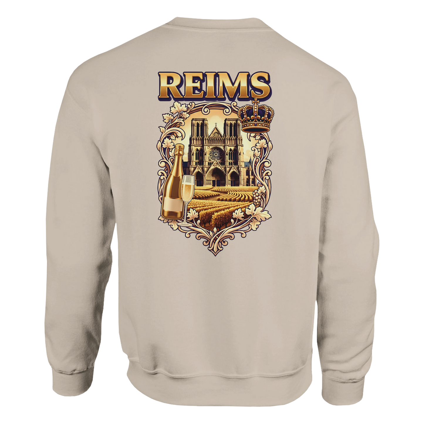 Sweat-shirt Reims Ville de France – Unisexe, Confort Classique