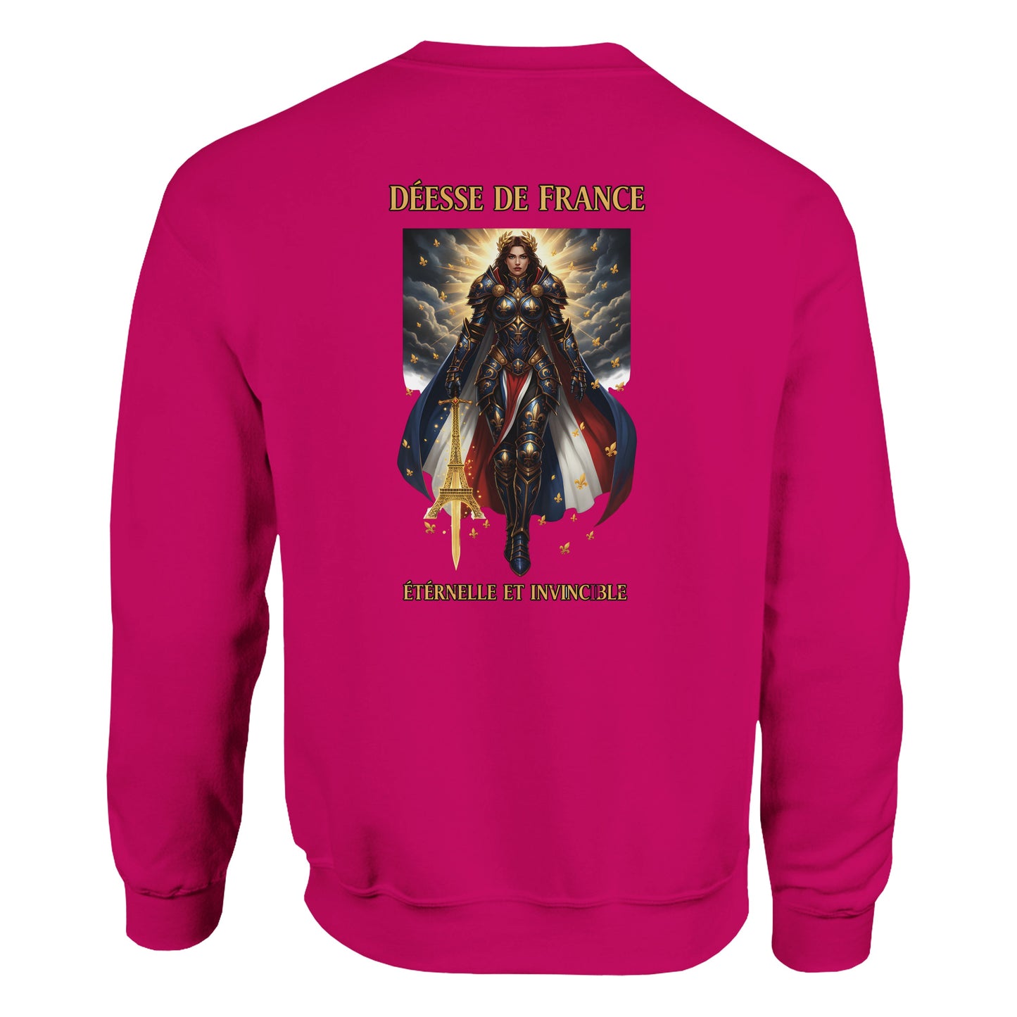Women's Sweatshirt Goddess of France Style-French Classic Crewneck | Gildan® 18000