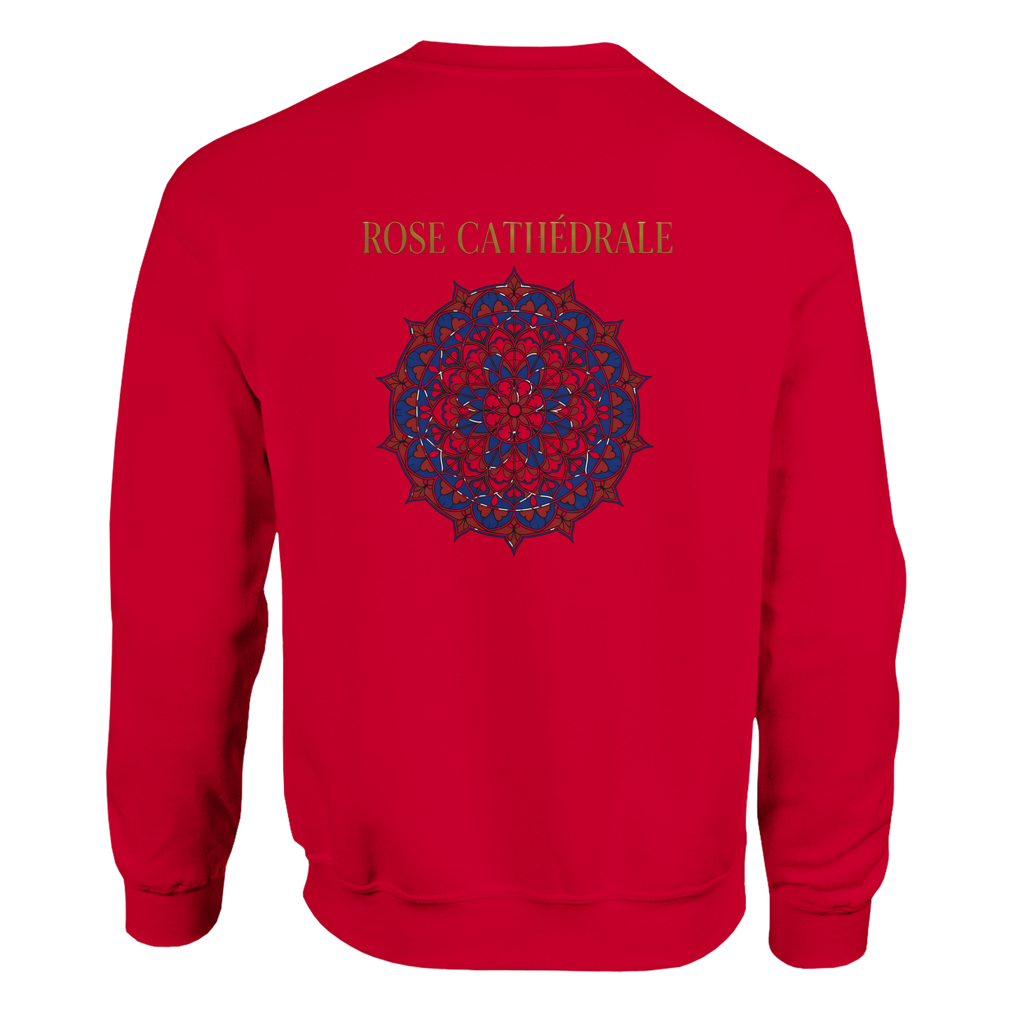 Women's Pink Classic Cathedral Crewneck Sweatshirt | Gildan® 18000