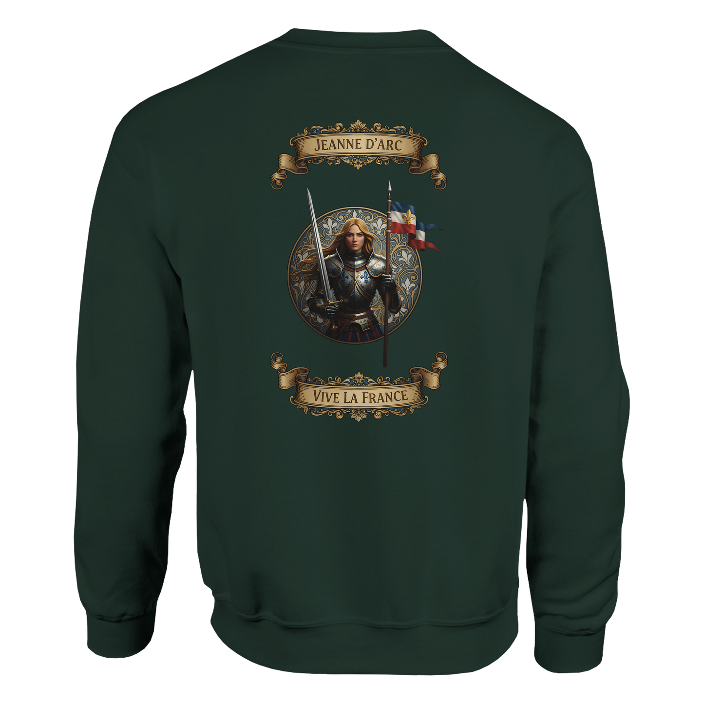 Damen-Sweatshirt Jeanne d'Arc klassischer Rundhalsausschnitt | Gildan® 18000