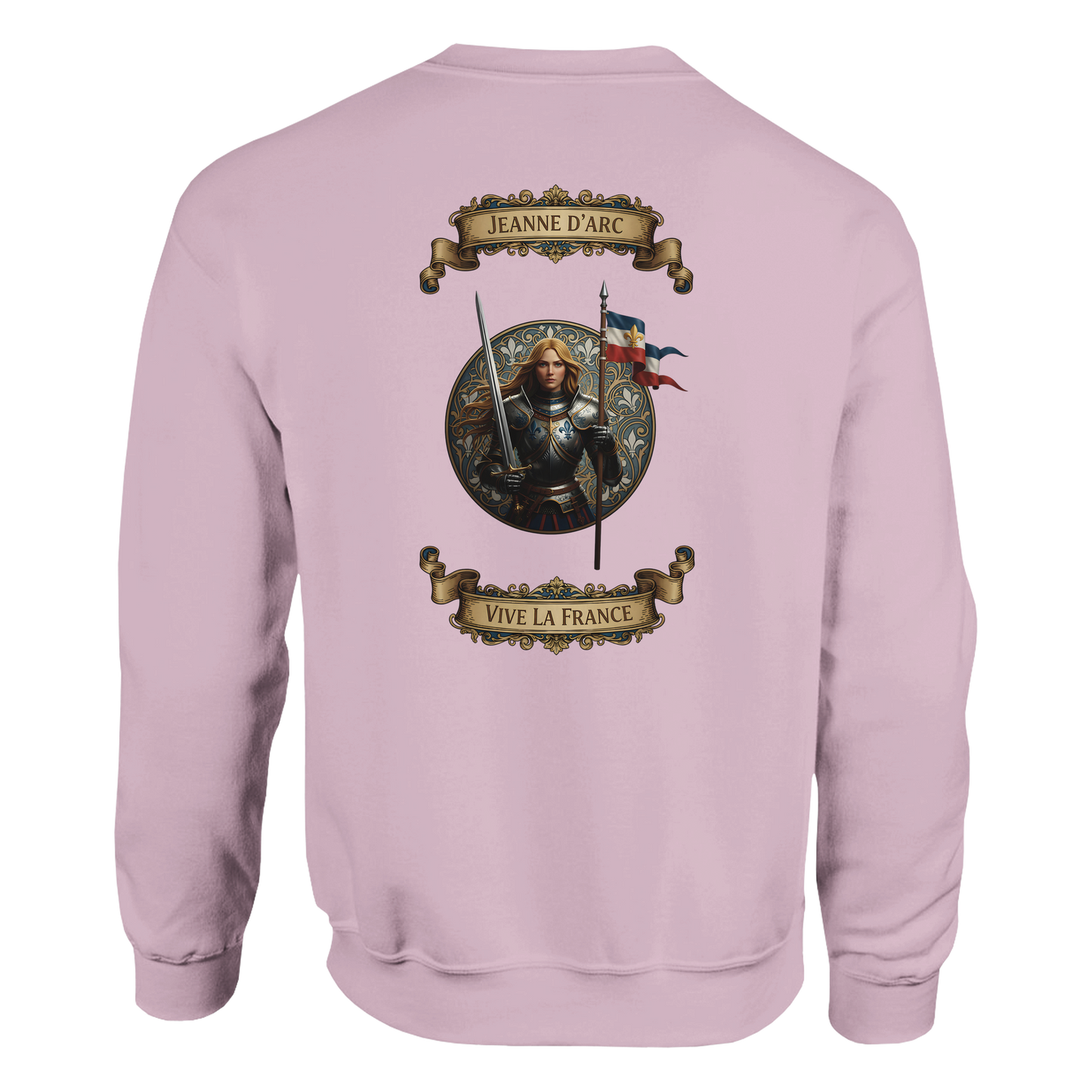 Damen-Sweatshirt Jeanne d'Arc klassischer Rundhalsausschnitt | Gildan® 18000