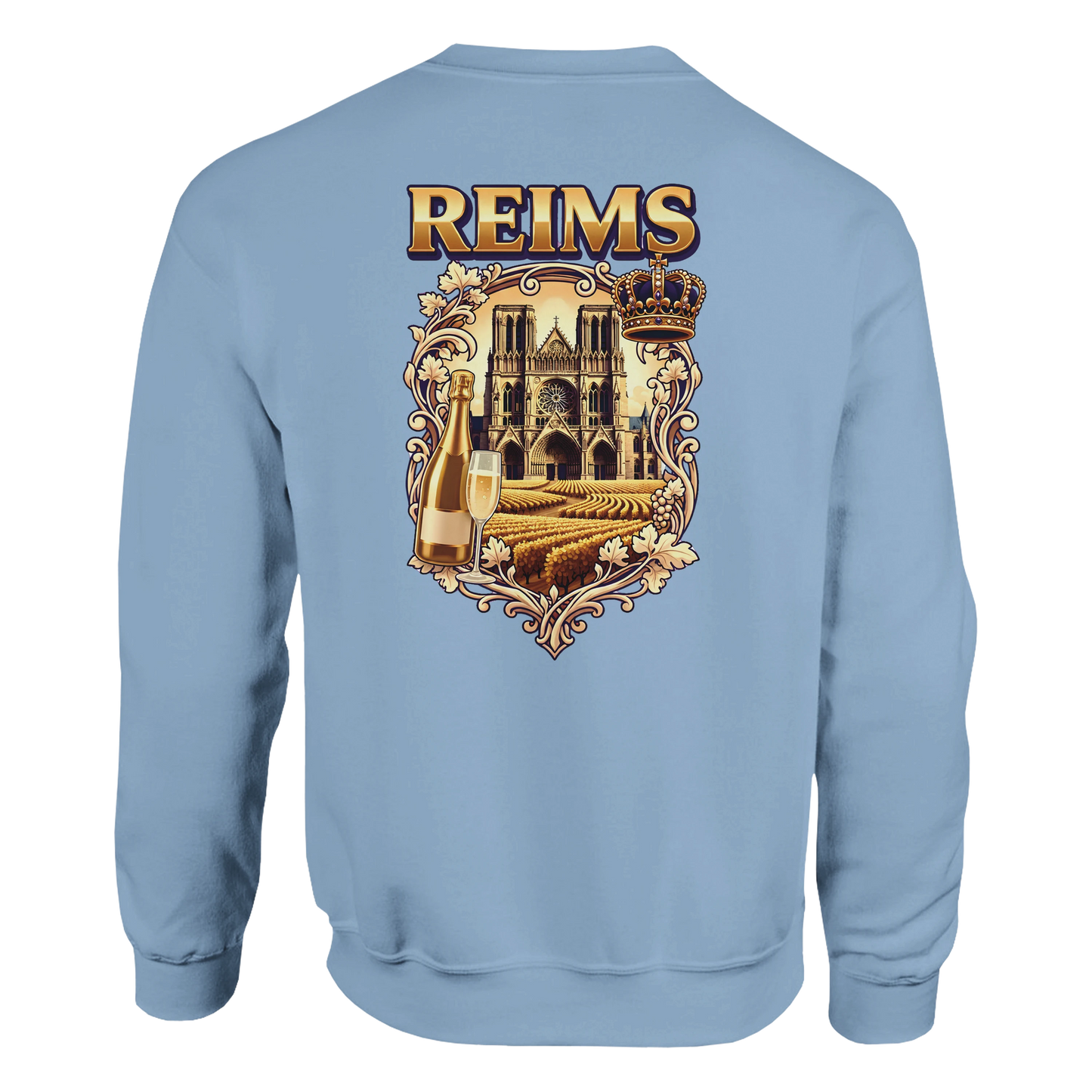 Sweat-shirt Reims Ville de France – Unisexe, Confort Classique
